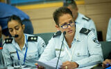A Knesset Foreign Affairs and Security committee hearing regarding sexual abuse claims in Gilboa Prison, August 3, 2022. (Yonatan Sindel/Flash90)