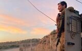 David Morel, who was wounded in a Jerusalem shooting attack in October 2022 seen in an undated picture (Courtesy)