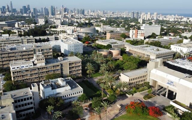 An aerial view of Tel Aviv University. (Tel Aviv University) An aerial view of Tel Aviv University. (Tel Aviv University)