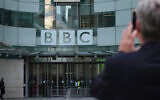 The BBC Headquarters in London, October 18, 2022. (AP Photo/Kin Cheung)