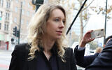 Former Theranos CEO Elizabeth Holmes on November 18, 2022 in San Jose, California. (Justin Sullivan/Getty Images/AFP)