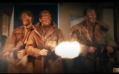 A scene from 'Rogue Heroes,' a TV series about the origin of Britain’s elite Special Air Service, which premiered November 13, 2022, on Epix. (Screenshot: YouTube; used in accordance with Clause 27a of the Copyright Law)