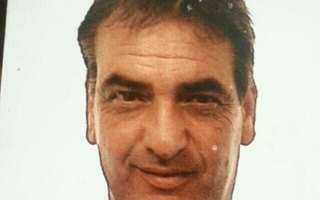 A picture of Motti Ashkenazi, the third victim of a terror attack near the northern West Bank settlement of Ariel on November 15, 2022. (Courtesy)