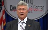 Pennsylvania Rep. Tony DeLuca died on October 9, 2022. (Screenshot/ YouTube, used in accordance with Clause 27a of the Copyright Law)