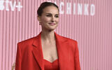 Natalie Portman arrives at the global premiere of 'Pachinko,' March 16, 2022, at The Academy Museum in Los Angeles. (Photo by Jordan Strauss/Invision/AP)