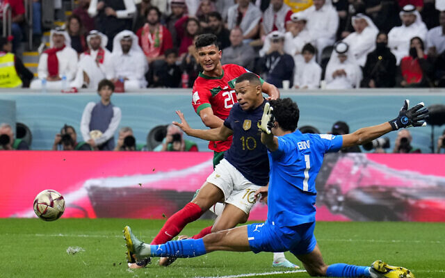 France ends Morocco's extraordinary World Cup run with 2-0 win in
