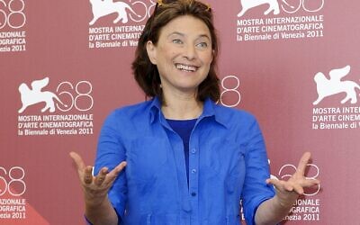 In this Saturday, Sept. 3, 2011 file photo, Belgian director Chantal Akerman poses during the photo call for the movie La folie Almayer at the 68th edition of the Venice Film Festival in Venice, Italy. (AP/Jonathan Short)