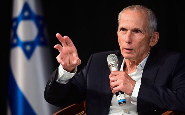 File: Public Security Minister Omer Barlev speaks during a conference in Herzliya, October 2, 2022 (Avshalom Sassoni/Flash90)