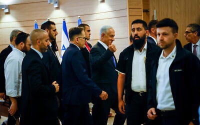 Incoming prime minister Benjamin Netanyahu at the Knesset on December 28, 2022. (Olivier Fitoussi/Flash90) Incoming prime minister Benjamin Netanyahu at the Knesset on December 28, 2022. (Olivier Fitoussi/Flash90)