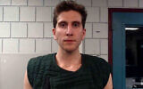 Bryan Kohberger, suspected in the murder of four University of Idaho students. (Monroe County (Pa.) Correctional Facility via AP)