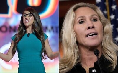 This combination of photos shows Republican Representative Lauren Boebert of Colorado and Republican Representative Marjorie Taylor Greene of Georgia. (AP Photo/Phelan M. Ebenhack and /J. Scott Applewhite, File) This combination of photos shows Republican Representative Lauren Boebert of Colorado and Republican Representative Marjorie Taylor Greene of Georgia. (AP Photo/Phelan M. Ebenhack and /J. Scott Applewhite, File)
