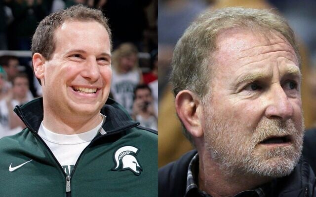 This combination of photos shows Mat Ishbia (L) and Robert Sarver. (AP Photo/Al Goldis and Ross D. Franklin, file) This combination of photos shows Mat Ishbia (L) and Robert Sarver. (AP Photo/Al Goldis and Ross D. Franklin, file)