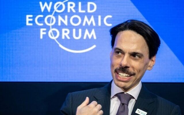 Saudi Arabia's Foreign Minister Prince Faisal bin Farhan attends a session at the World Economic Forum (WEF) annual meeting in Davos on January 17, 2023. (Fabrice Coffrini/AFP) Saudi Arabia's Foreign Minister Prince Faisal bin Farhan attends a session at the World Economic Forum (WEF) annual meeting in Davos on January 17, 2023. (Fabrice Coffrini/AFP)