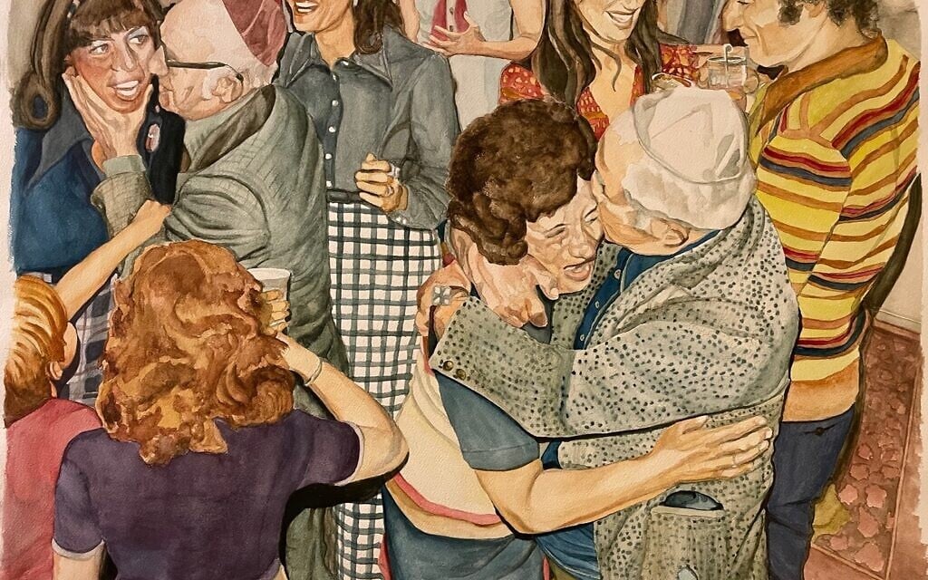 'Celebration,' by Lisa Edelstein. (Courtesy of SFA Advisory via JTA)