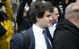 Samuel Bankman-Fried arrives at Manhattan federal court, in New York, December 3, 2022. (Seth Wenig/AP)