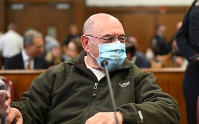 Former Trump Organization chief financial officer Allen Weisselberg appears during his sentencing hearing in Manhattan Supreme Court, Tuesday, Jan. 10, 2023, in New York. Weisselberg, a longtime executive for Donald Trump’s business empire was taken into custody Tuesday to begin serving a five-month jail term for dodging taxes on $1.7 million in job perks — a punishment the judge who sentenced him said was probably too lenient. (Curtis Means/DailyMail via AP, Pool)