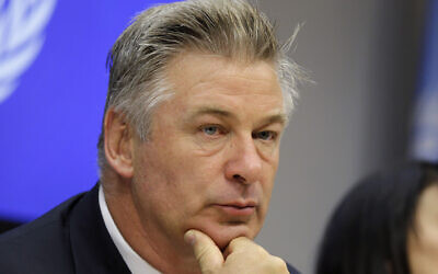 Actor Alec Baldwin attends a news conference at United Nations headquarters, on September 21, 2015. (AP Photo/Seth Wenig, File)