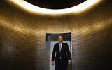 US Second Gentleman, Douglas Emhoff, visits the Oskar Schindler Enamel Factory Museum in Krakow, Poland, January 28, 2023. (AP Photo/Michal Dyjuk)