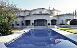A home in Savyon for sale for NIS 34 million ($10.5 million). (Courtesy lior@savyon- de-botton.co.il)