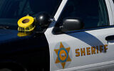 Illustrative: A Los Angeles County sheriff's vehicle in Whittier, California, November 16, 2022. (AP Photo/Jae C. Hong)