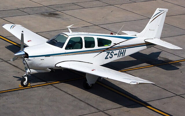 Illustrative: A single-engine Beechcraft Bonanzi aircraft. (Wesley Moolman, public domain)