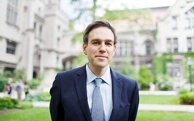 New York Times op-ed columnist Bret Stephens. (Jason Smith via JTA)