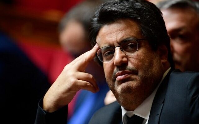 In this file photo taken on November 15, 2017, French MP Meyer Habib of the Les Constructifs. (Martin BUREAU / AFP) In this file photo taken on November 15, 2017, French MP Meyer Habib of the Les Constructifs. (Martin BUREAU / AFP)
