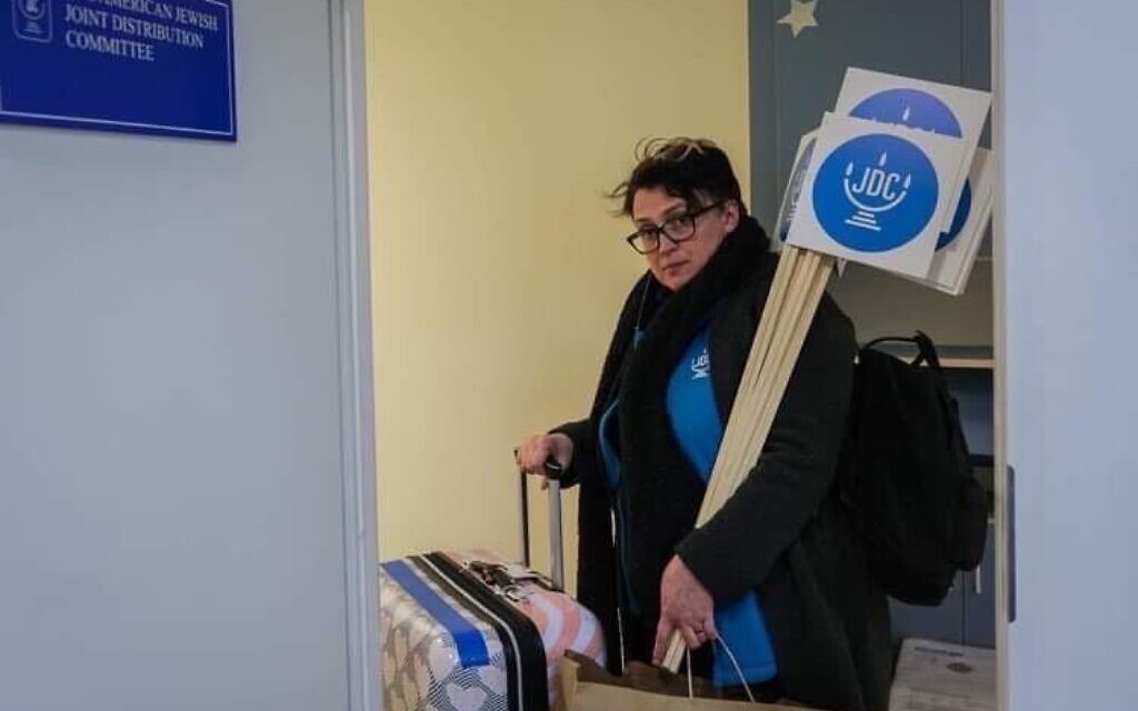 Karina Sokolowska is the director of the American Jewish Joint Distribution Committee’s activities in Poland. (Courtesy of the JDC via JTA)