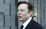 File: Elon Musk departs the Phillip Burton Federal Building and United States Court House in San Francisco on Jan. 24, 2023 (AP Photo/ Benjamin Fanjoy, File)