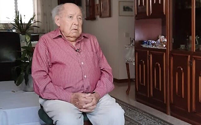This undated photo provided by Yad Vashem Holocaust Memorial shows Shlomo Perel at his home in Givatayim, Israel. (Yad Vashem Holocaust Memorial via AP) This undated photo provided by Yad Vashem Holocaust Memorial shows Shlomo Perel at his home in Givatayim, Israel. (Yad Vashem Holocaust Memorial via AP)