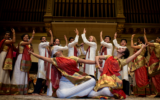 Berklee College Indian ensemble includes ten Israeli musicians and whose debut album, 'Shuruaat,' is nominated for a Grammy; the music industry award ceremony will take place February 5, 2023 (Courtesy Mike Ritter/Berklee)