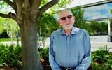Rabbi Sheldon Zimmerman, seen in a video from Temple Emanu-El in Dallas, where he was senior rabbi from 1985 to 1996. (Screen shot from Vimeo via JTA)