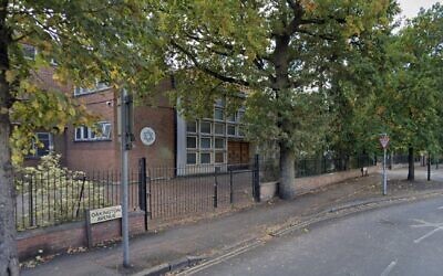 The Wembley United Synagogue building in London. (Google Street View)
