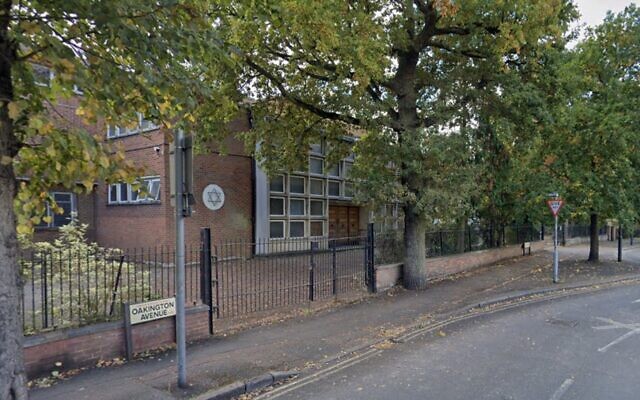 The Wembley United Synagogue building in London. (Google Street View)