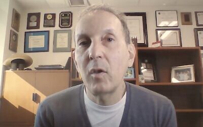 University of Torontyo's Daniel Drucker, who was awarded the 2023 Wolf Prize in Medicine. (YouTube screenshot; used in accordance with Clause 27a of the copyright law)