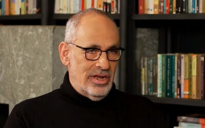 Shlomo Dovrat speaks to Channel 12 news on February 24, 2023. (Screenshot: Channel 12)
