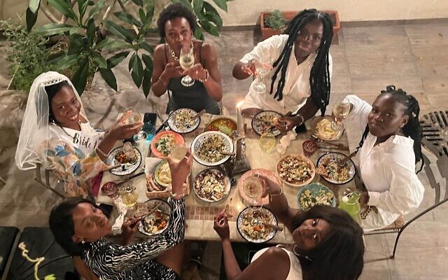 A Rehov Charlotte "secret" dinner venue in Tel Aviv. (Courtesy)