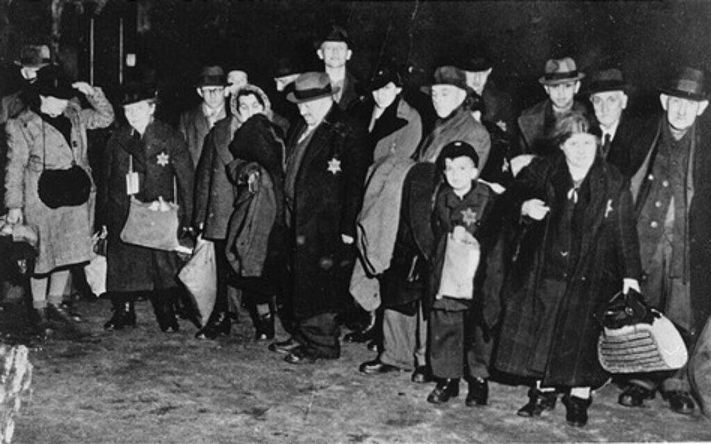 German Jews deported to Riga, Latvia, by the Nazis (USHMM)