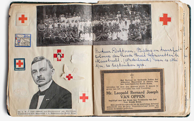 Dutch wartime diary used by author Nina Siegal in 'The Diary Keepers,' her 2023 book (NIOD)