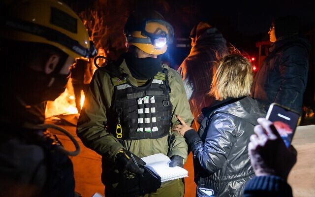 IDF search and rescue teams begin operating in a bid to find survivors after an earthquake in Turkey on February 7, 2023. (Israel Defense Forces)