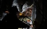 IDF search and rescue teams work to find survivors after an earthquake in Turkey on February 9, 2023. (Israel Defense Forces)