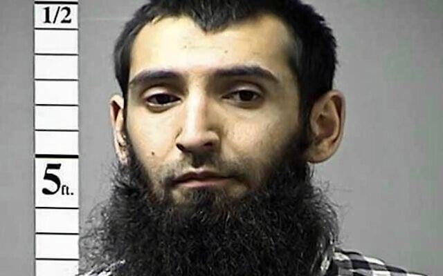 This undated file photo provided by the St. Charles County Department of Corrections in St. Charles, Missouri., shows Sayfullo Saipov. (St. Charles County, Mo., Department of Corrections/KMOV via AP, File) This undated file photo provided by the St. Charles County Department of Corrections in St. Charles, Missouri., shows Sayfullo Saipov. (St. Charles County, Mo., Department of Corrections/KMOV via AP, File)