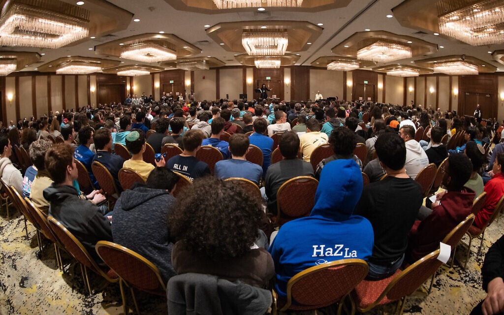 Over 400 students attended HaZamir’s 'Festival' in 2019. (Courtesy HaZamir via JTA)