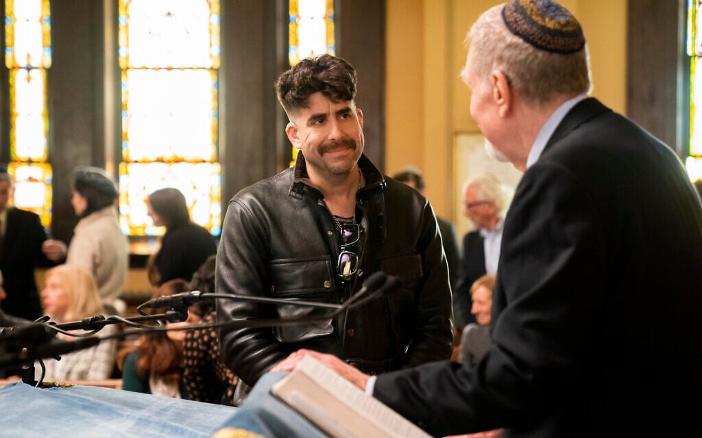 Adam Goldberg as Harry Keshegian in an episode of 'The Equalizer.' (Michael Greenberg/CBS via JTA) Adam Goldberg as Harry Keshegian in an episode of 'The Equalizer.' (Michael Greenberg/CBS via JTA)