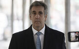 Michael Cohen arrives at the district attorney's office to testify before a grand jury in New York, Monday, March 13, 2023. (AP Photo/Yuki Iwamura)