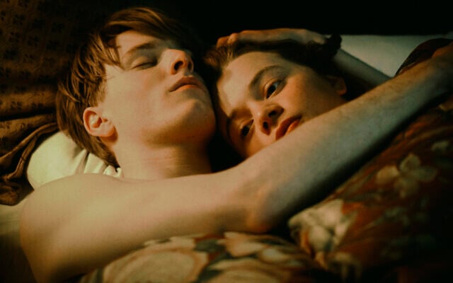 Louis Hofmann (as Cioma Schönhaus) and Luna Wedler (as Gerda) in 'The Forger.' (Courtesy of Kino Lorber)