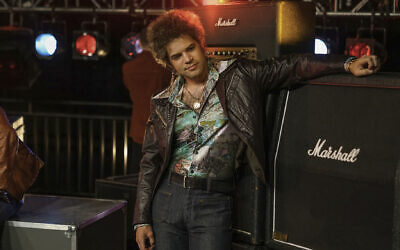 Jeremy Jordan as Neil Bogart in 'Spinning Gold.' (Hero Entertainment Group/via JTA)