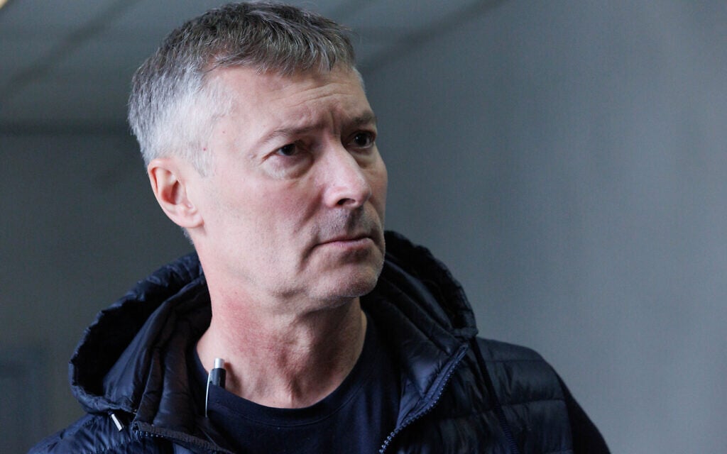 Russian opposition figure and former mayor, Yevgeny Roizman, appears in court in Yekaterinburg on March 16, 2023. (Anna Yurieva/AFP) Russian opposition figure and former mayor, Yevgeny Roizman, appears in court in Yekaterinburg on March 16, 2023. (Anna Yurieva/AFP)