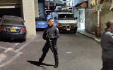 Police at the scene of a shooting in the northern Arab city of Umm al-Fahm, April 2, 2023. (Israel Police).