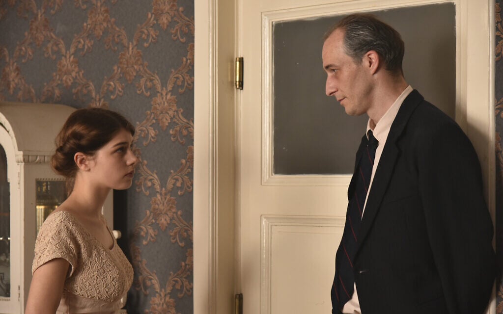 Abigél Szõke and Károly Hajduk in 'Those Who Remained.' (Courtesy: Menemsha Films)